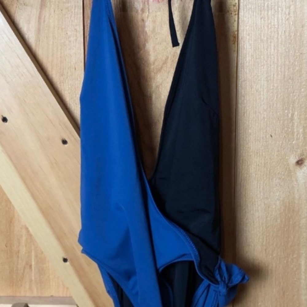 Solid & Striped | Deep-V Colorblock Swimsuit - image 4